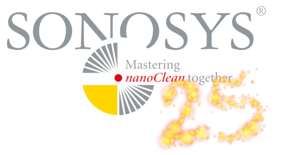 25 years logo Sonosys